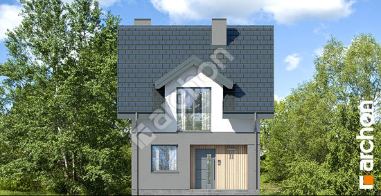 Передній фасад Будинок в клематисах 2