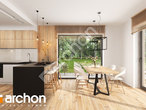 Проект дома ARCHON+ Дом в клематисах 2 дневная зона (визуализация 1 вид 5)
