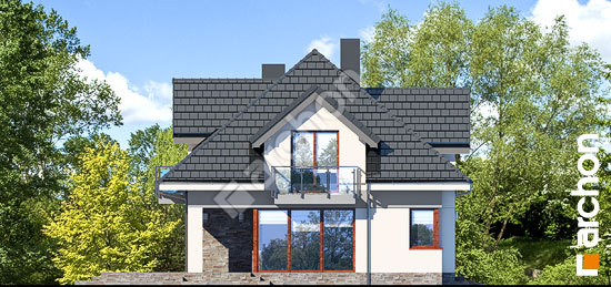 Боковой фасад Дом в сливах 2 (Г)