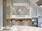 Проект дома ARCHON+ Дом в сливах 2 (Г) визуализация ванной (визуализация 3 вид 3)
