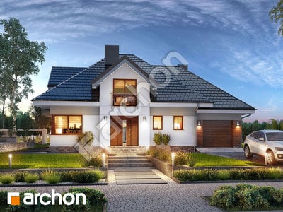 Проєкт будинку ARCHON+ Будинок в сливах 2 (Г) 