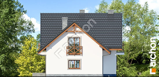 Бочний фасад Будинок в рододендронах 3 (Г2)