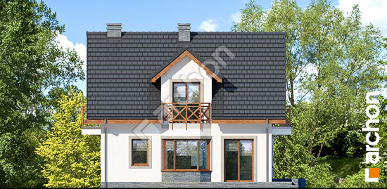 Бочний фасад Будинок в рододендронах 3 (Г2)