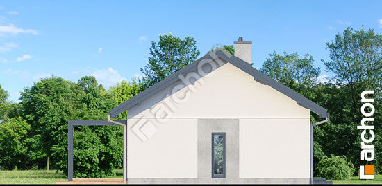 Бочний фасад Будинок у вівсянниці 4