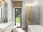 Проект будинку ARCHON+ Будинок у вівсянниці 4 візуалізація ванни (візуалізація 3 від 1)