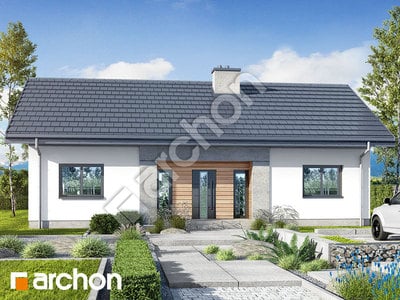 Проект дома ARCHON+ Дом в овсянницах 4 