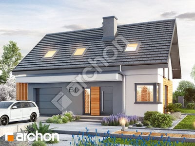 Проєкт будинку ARCHON+ Будинок в брусниці (ГН) 