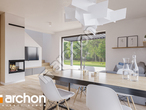 Проект будинку ARCHON+ Будинок в брусниці (ГН) денна зона (візуалізація 1 від 5)
