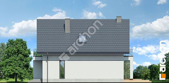 Бочний фасад Будинок в сон-траві 5