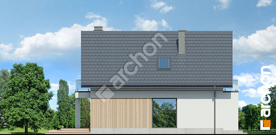 Бочний фасад Будинок в сон-траві 5