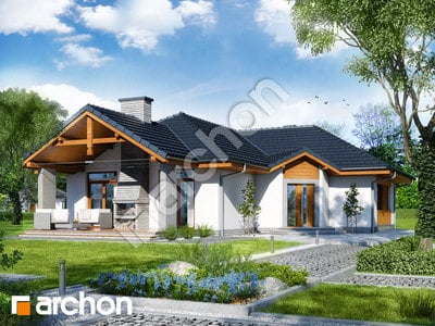 Проект дома ARCHON+ Дом в козельце вер. 2 