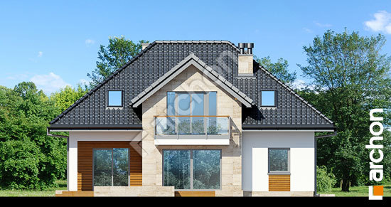 Дворовой фасад Дом в калатеях 6 (Т)