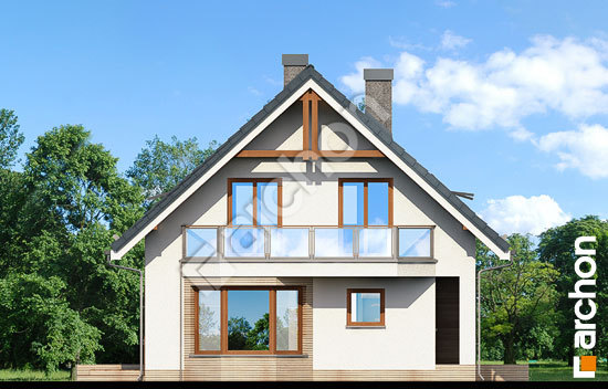 Бочний фасад Будинок в деванні вер. 2