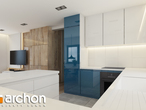 Проект будинку ARCHON+ Будинок в халезіях (Р2Б) візуалізація кухні 1 від 2