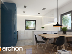 Проект дома ARCHON+ Дом в халезиях (Р2Б) визуализация кухни 1 вид 1