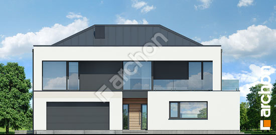 Передній фасад Вілла Луна 2 (Г2Е)