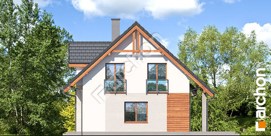 Бочний фасад Будинок в хлорофітумі 5 (Г)