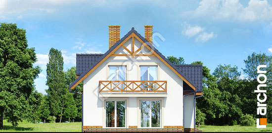 Бочний фасад Будинок в горошку 2 вер.3