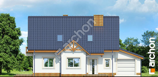 Передний фасад Дом в горошке 2 вер.3