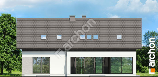 Дворовой фасад Дом в дабециях 2 (Г2)