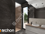 Проект будинку ARCHON+ Будинок в топінамбурах (Г2А) візуалізація ванни (візуалізація 3 від 5)