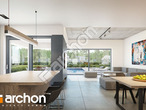 Проект дома ARCHON+ Дом в топинамбурах (Г2А) дневная зона (визуализация 1 вид 1)