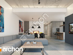 Проект дома ARCHON+ Дом в топинамбурах (Г2А) дневная зона (визуализация 1 вид 3)