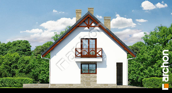 Бочний фасад Будинок у скальниках 3 вер.2