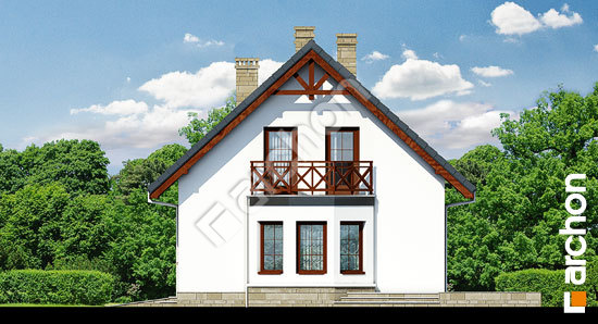 Боковой фасад Дом в скальниках 3 вер.2