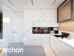 Проект дома ARCHON+ Дом в аморфах 2 (Г2) визуализация кухни 1 вид 3