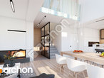 Проект дома ARCHON+ Дом в аморфах 2 (Г2) дневная зона (визуализация 1 вид 2)