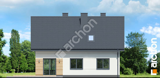 Дворовий фасад Будинок в малинівці 30