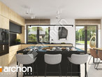 Проект будинку ARCHON+ Будинок в малинівці 30 візуалізація кухні 1 від 1