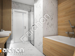 Проект будинку ARCHON+ Будинок в купині 2 (Г2) візуалізація ванни (візуалізація 3 від 3)