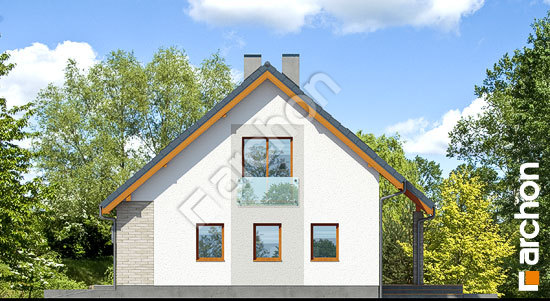 Боковой фасад Дом в журавках 4 (Т)