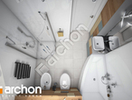 Проект дома ARCHON+ Дом в журавках 4 (Т) визуализация ванной (визуализация 3 вид 4)