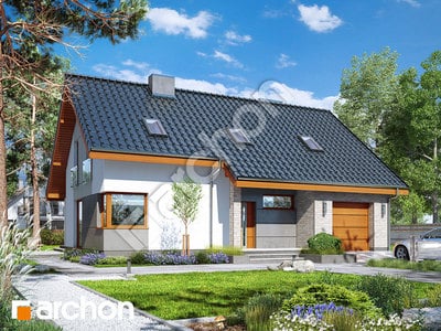 Проєкт будинку ARCHON+ Будинок в журавках 4 (Т) 