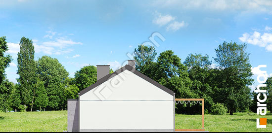 Бочний фасад Будинок в коручках 6