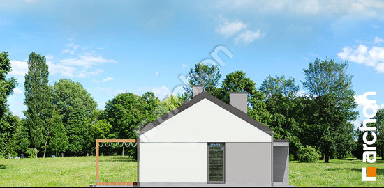 Боковой фасад Дом в коручках 6