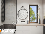 Проект будинку ARCHON+ Будинок в коручках 6 візуалізація ванни (візуалізація 3 від 1)