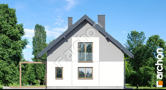 Боковой фасад Дом в аммобиуме 2