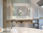 Проект дома ARCHON+ Дом в сливах 2 (Г2Е) визуализация ванной (визуализация 3 вид 3)