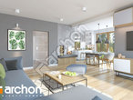 Проект будинку ARCHON+ Будинок в сливах 2 (Г2Е) денна зона (візуалізація 1 від 5)