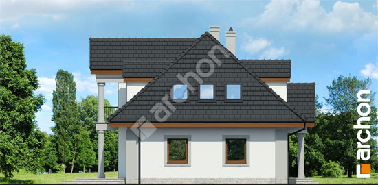 Бочний фасад Будинок в айстрах вер.2