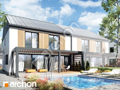 Проєкт будинку ARCHON+ Будинок в нарцисах 7 (Б) 