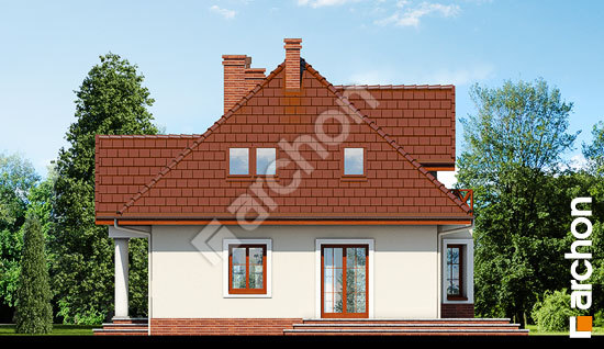 Боковой фасад Дом в клубнике вер.2