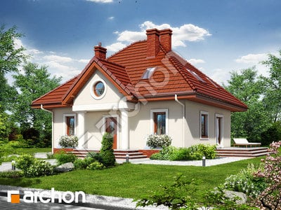 Проект дома ARCHON+ Дом в клубнике вер.2 