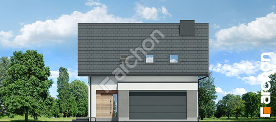 Передний фасад Дом в ковылах 2 (Г2)