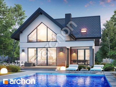 Проект дома ARCHON+ Дом в ковылах 2 (Г2) 