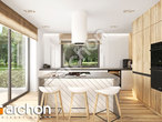 Проект дома ARCHON+ Дом в видличках 3 (Г2) визуализация кухни 1 вид 1